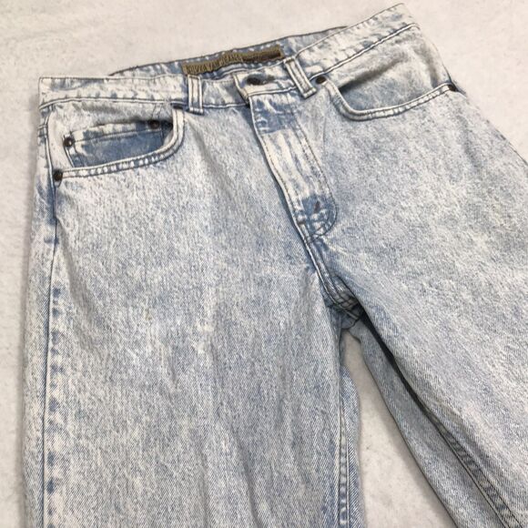 90s LEVIS Silvertab 512 Acid Wash Jean Men 33/34 (30x32 actual) USA Slim Taper - Picture 6 of 16